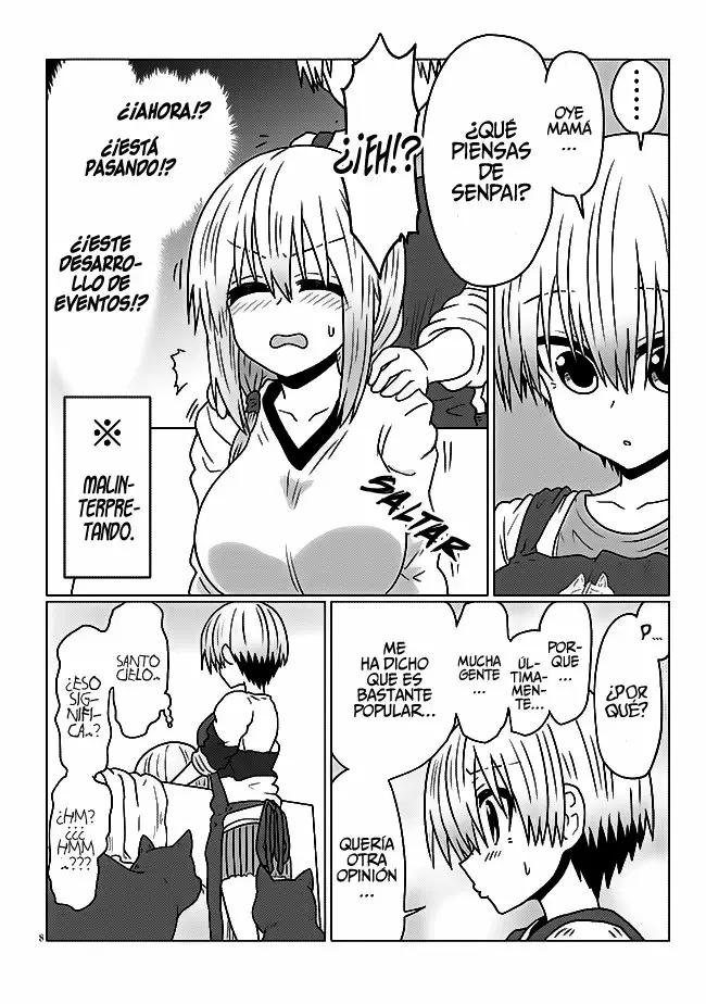 Uzaki-chan wa Asobitai! Capítulo 45 - Page 10