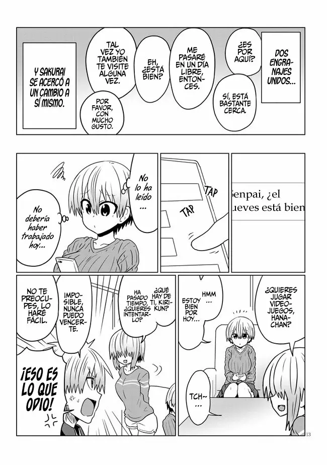 Uzaki-chan wa Asobitai! Capítulo 49 - Page 15