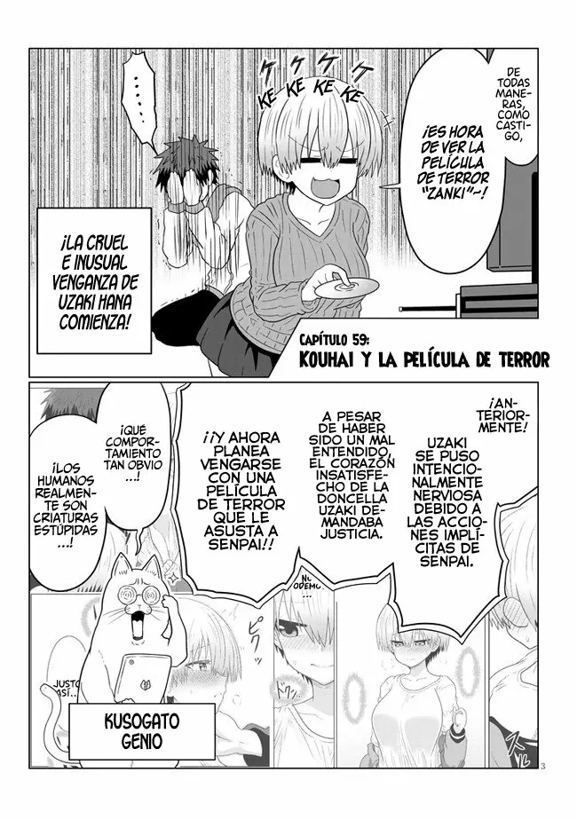 Uzaki-chan wa Asobitai! Capítulo 59 - Page 5