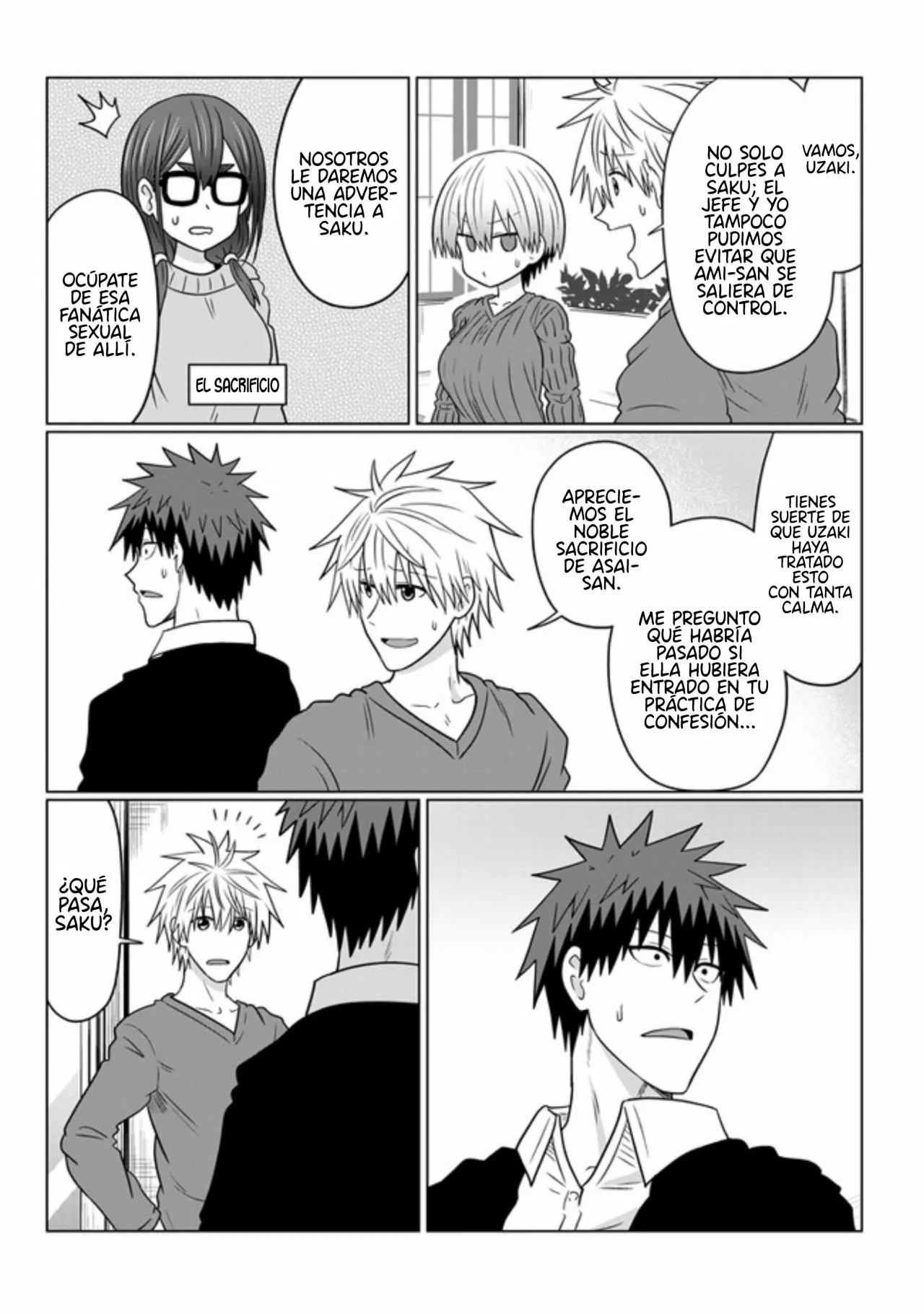 Uzaki-chan wa Asobitai! Capítulo 71 - Page 6