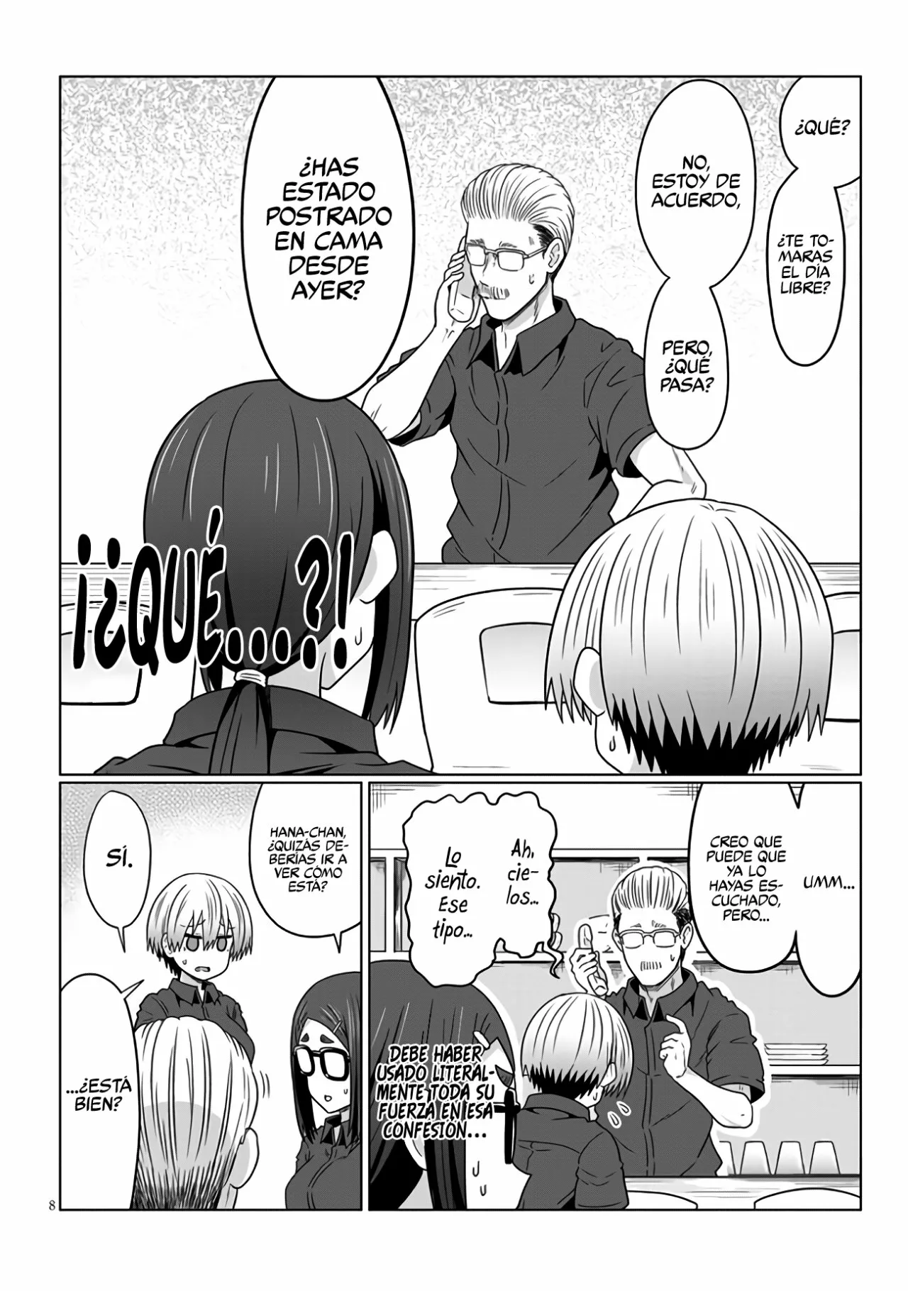 Uzaki-chan wa Asobitai! Capítulo 74 - Page 10