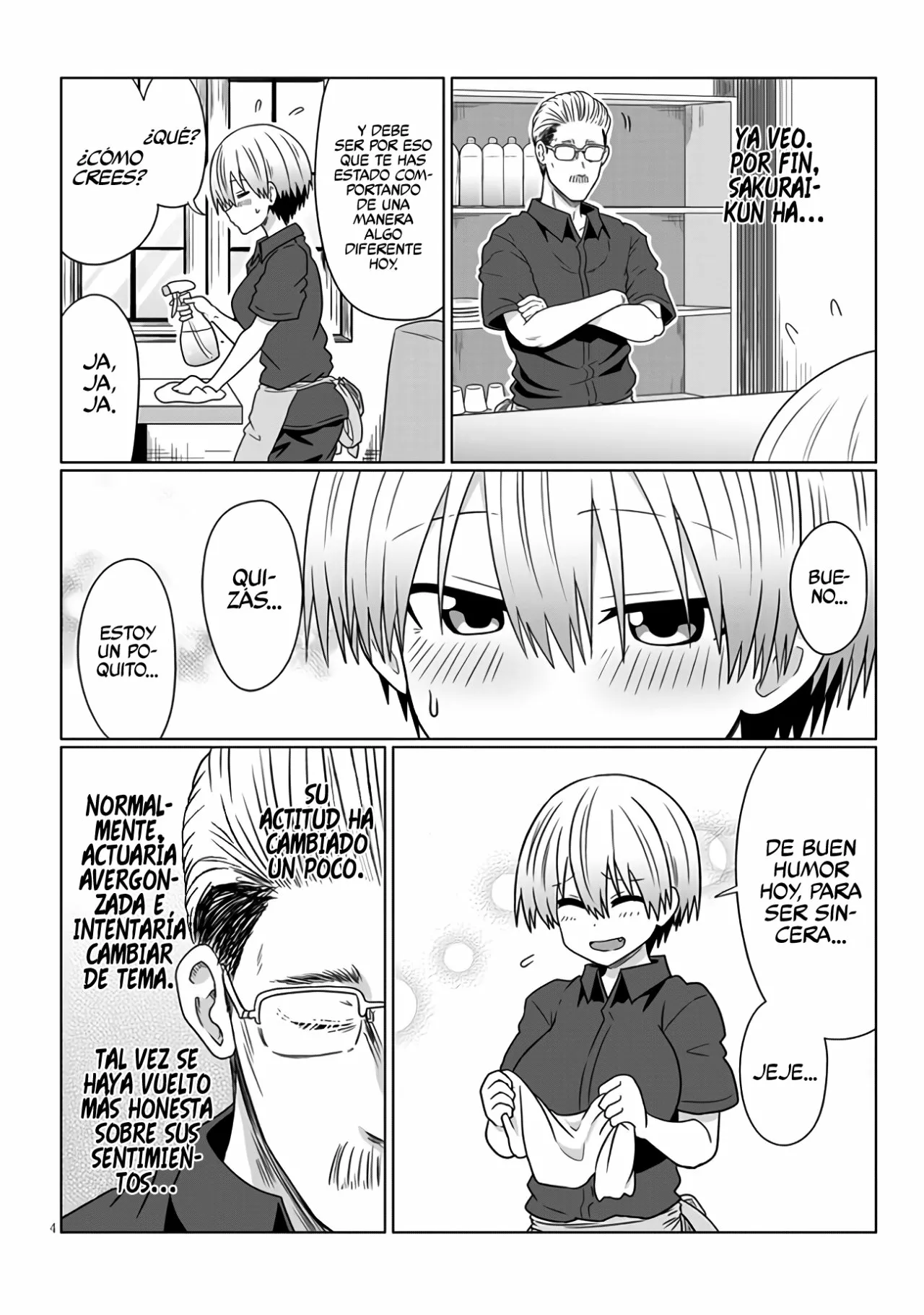 Uzaki-chan wa Asobitai! Capítulo 74 - Page 6