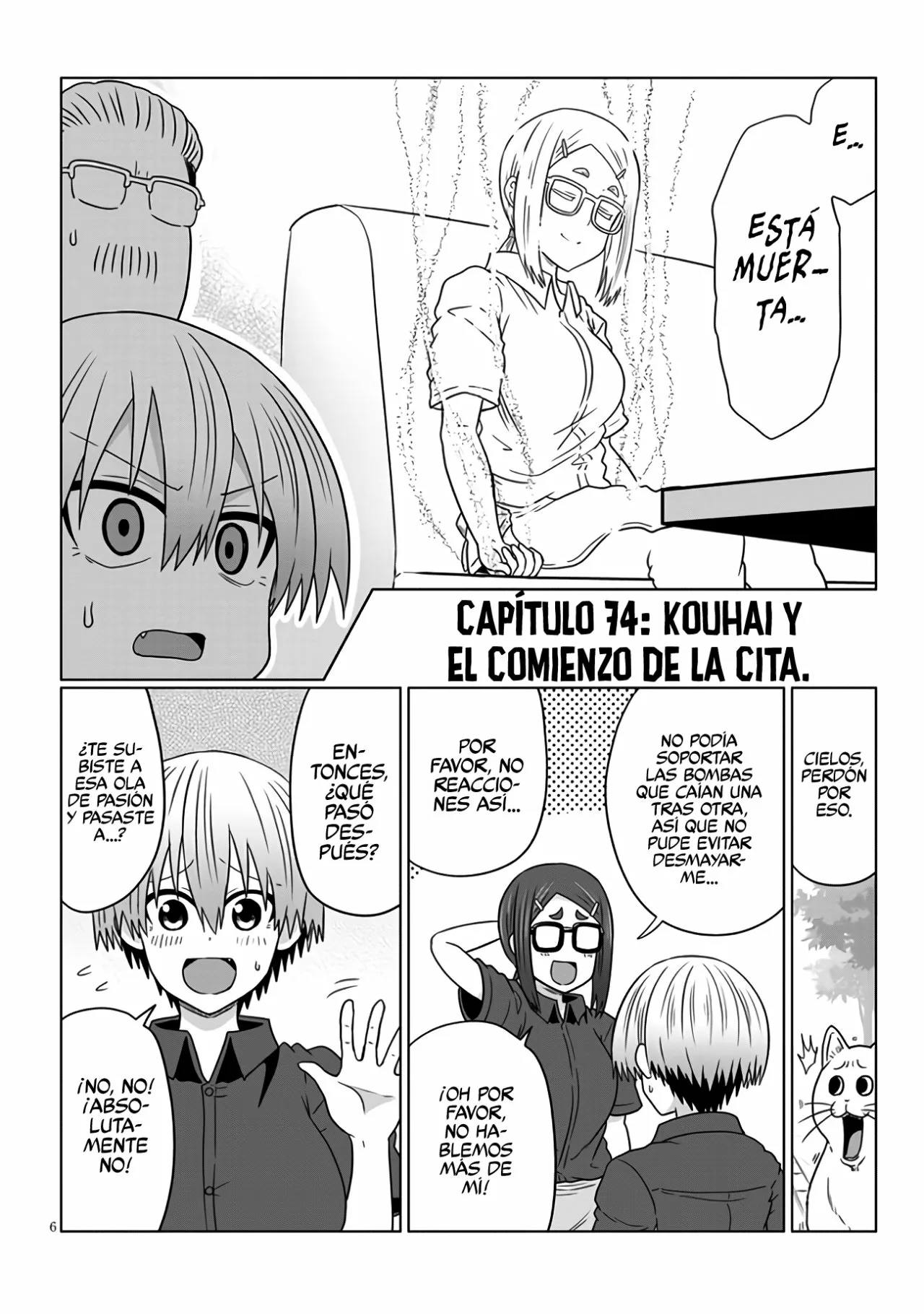 Uzaki-chan wa Asobitai! Capítulo 74 - Page 8