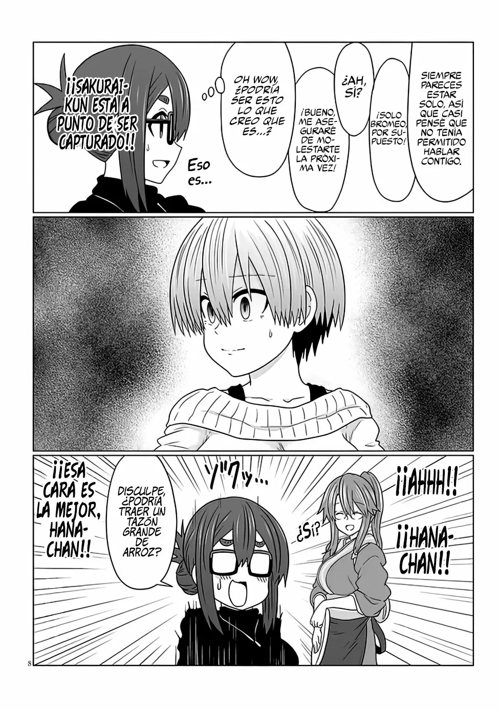 Uzaki-chan wa Asobitai! Capítulo 78 - Page 10