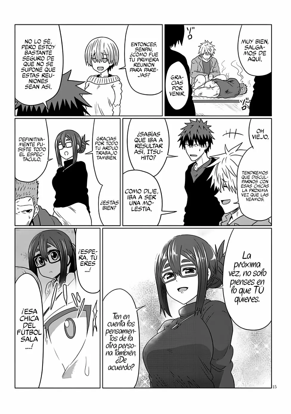 Uzaki-chan wa Asobitai! Capítulo 78 - Page 17