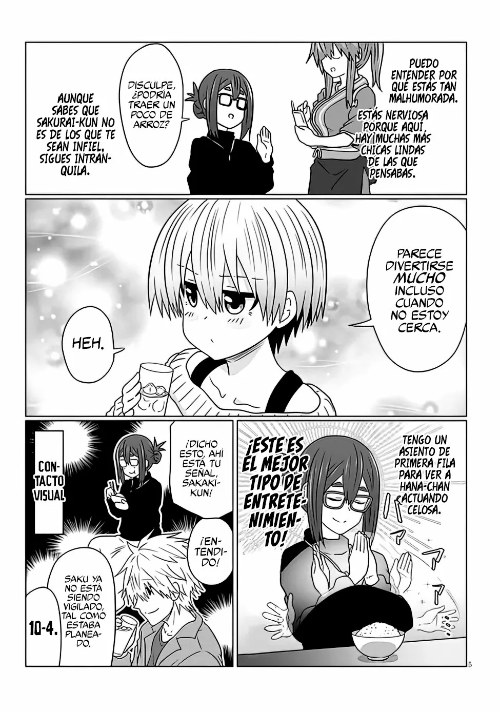 Uzaki-chan wa Asobitai! Capítulo 78 - Page 7