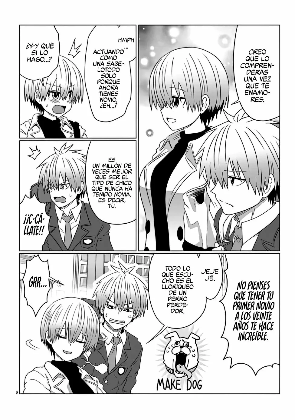 Uzaki-chan wa Asobitai! Capítulo 81 - Page 10