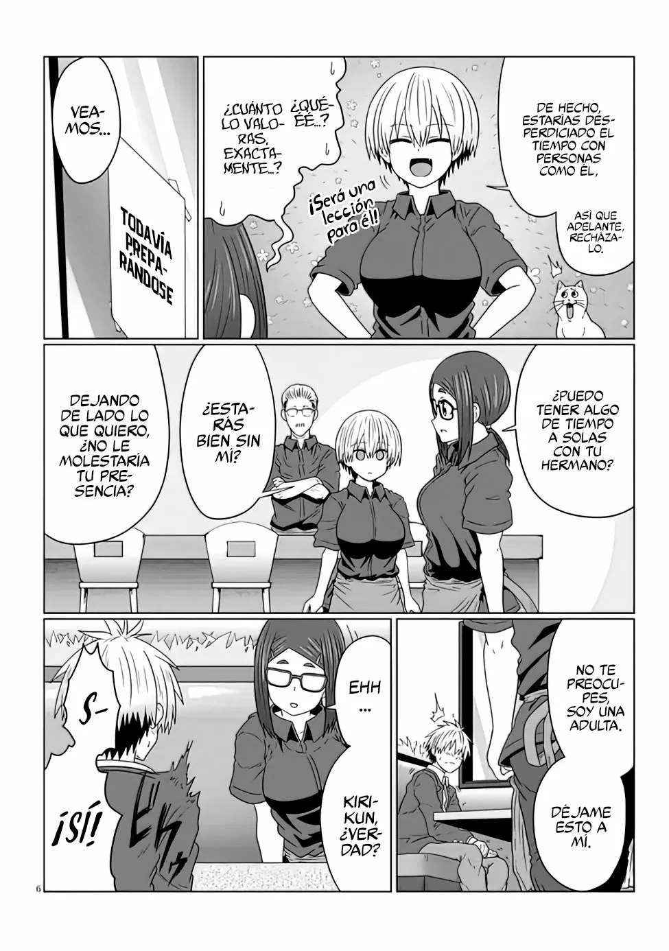 Uzaki-chan wa Asobitai! Capítulo 82 - Page 8