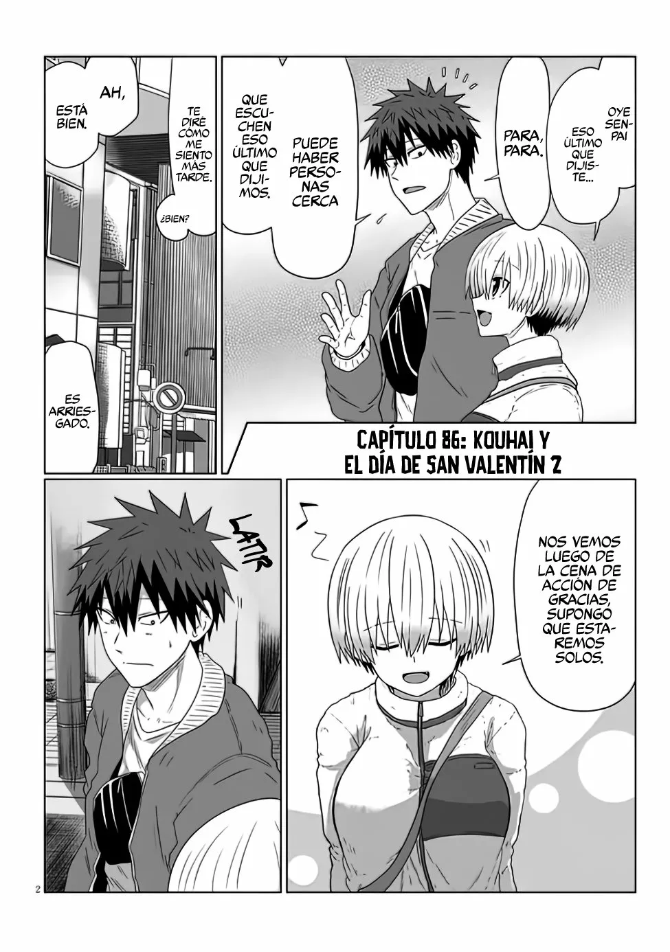 Uzaki-chan wa Asobitai! Capítulo 86 - Page 4