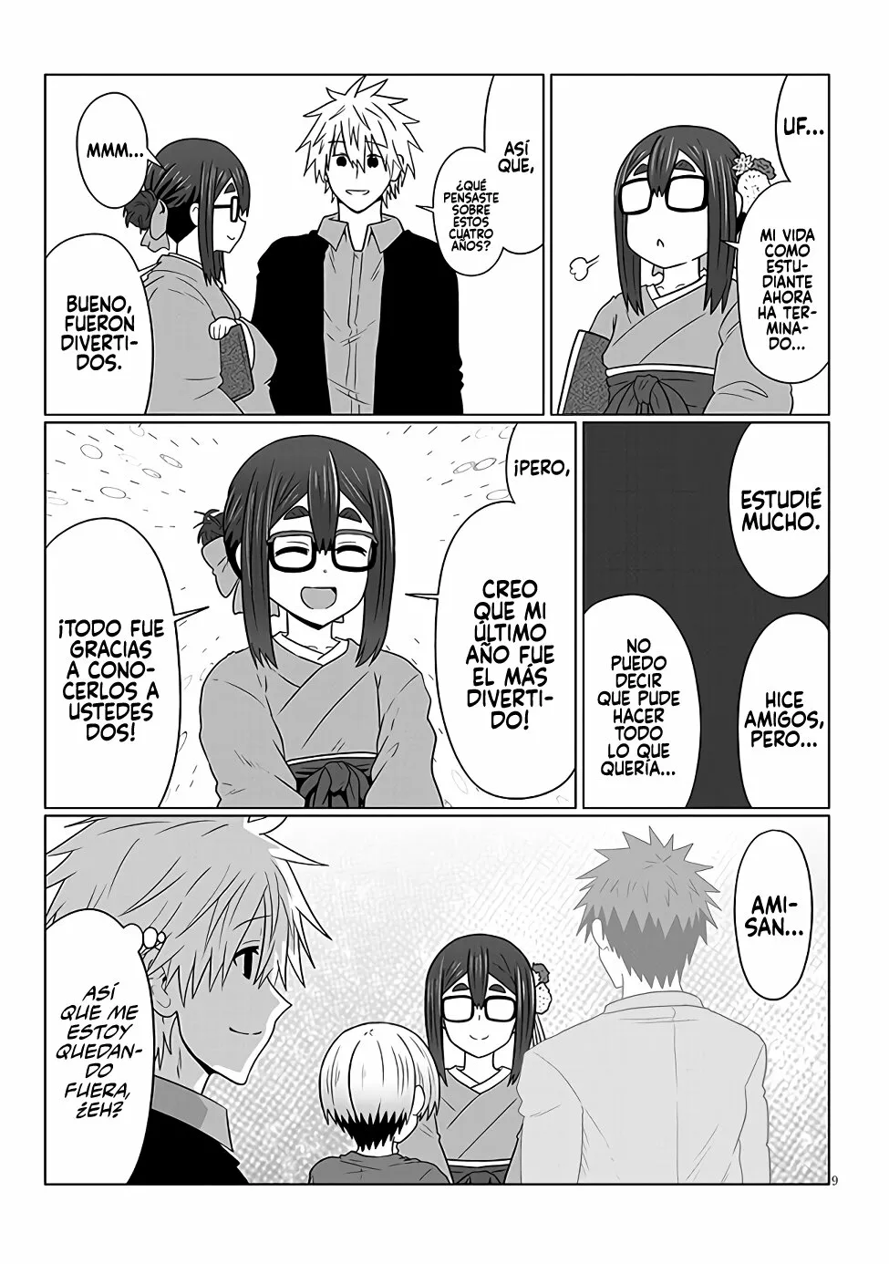 Uzaki-chan wa Asobitai! Capítulo 95 - Page 11