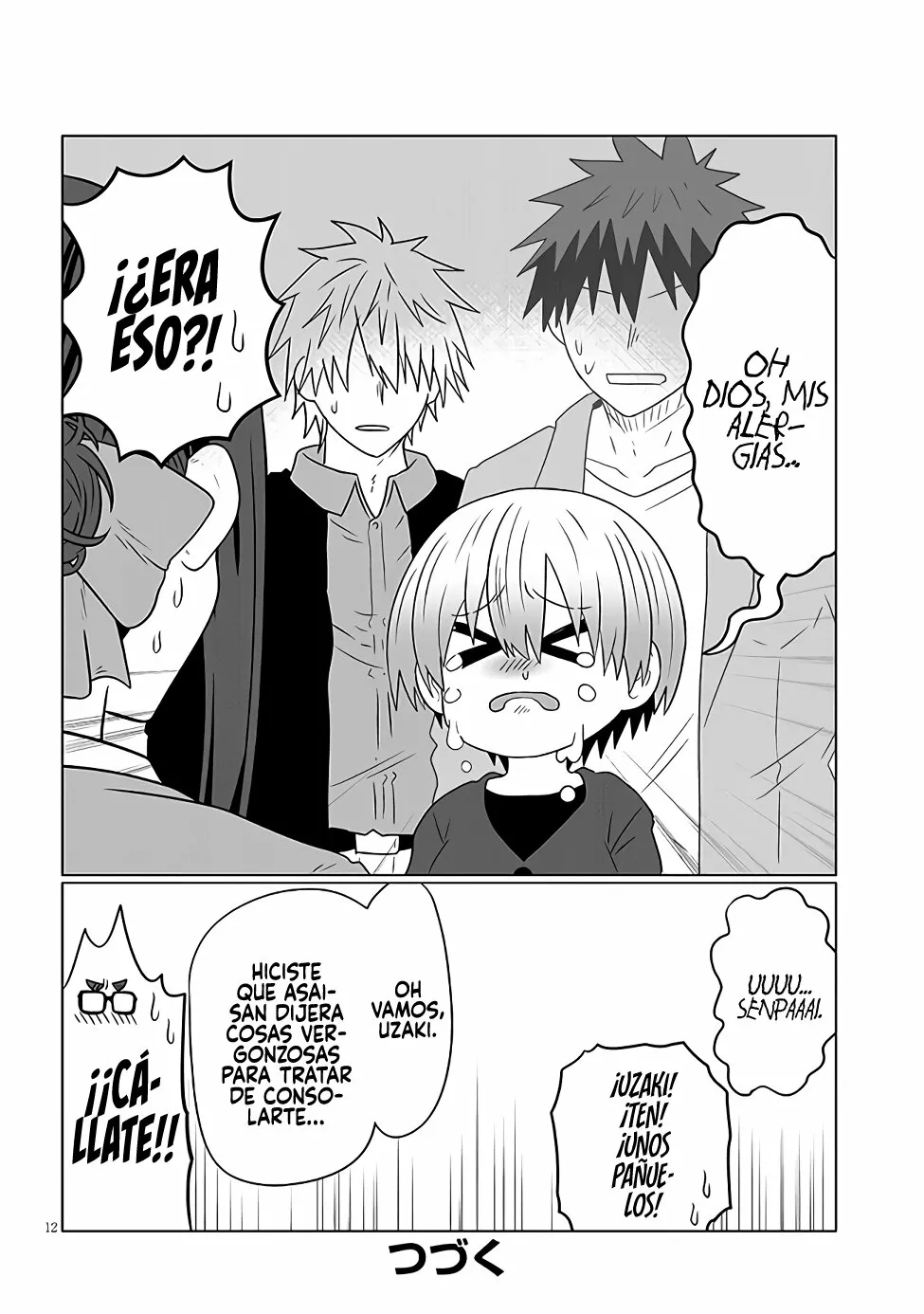 Uzaki-chan wa Asobitai! Capítulo 95 - Page 14