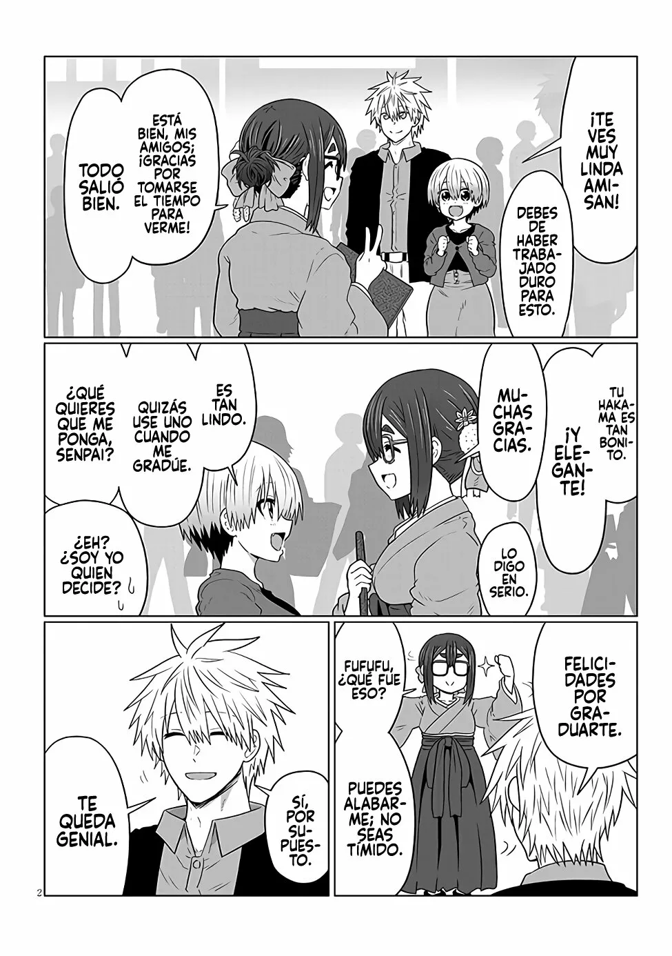Uzaki-chan wa Asobitai! Capítulo 95 - Page 4