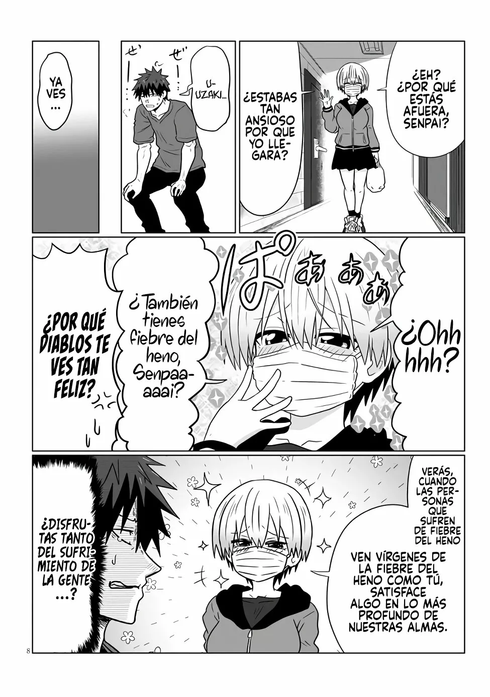Uzaki-chan wa Asobitai! Capítulo 96 - Page 10
