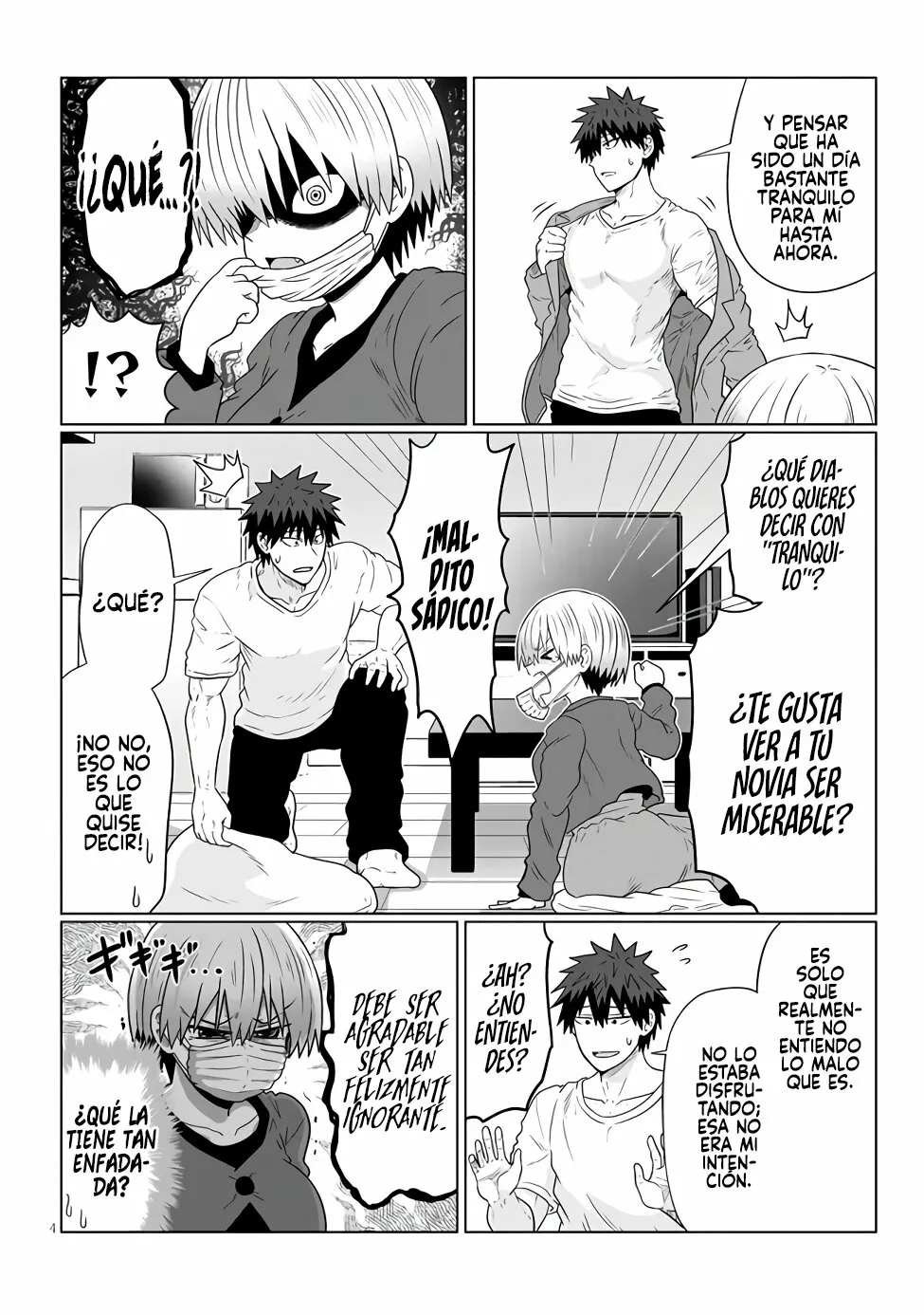 Uzaki-chan wa Asobitai! Capítulo 96 - Page 6