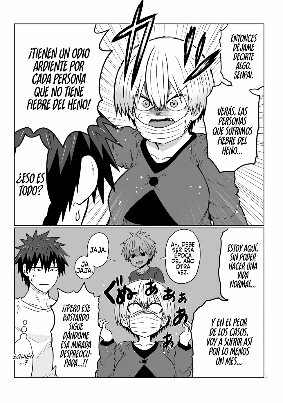 Uzaki-chan wa Asobitai! Capítulo 96 - Page 7