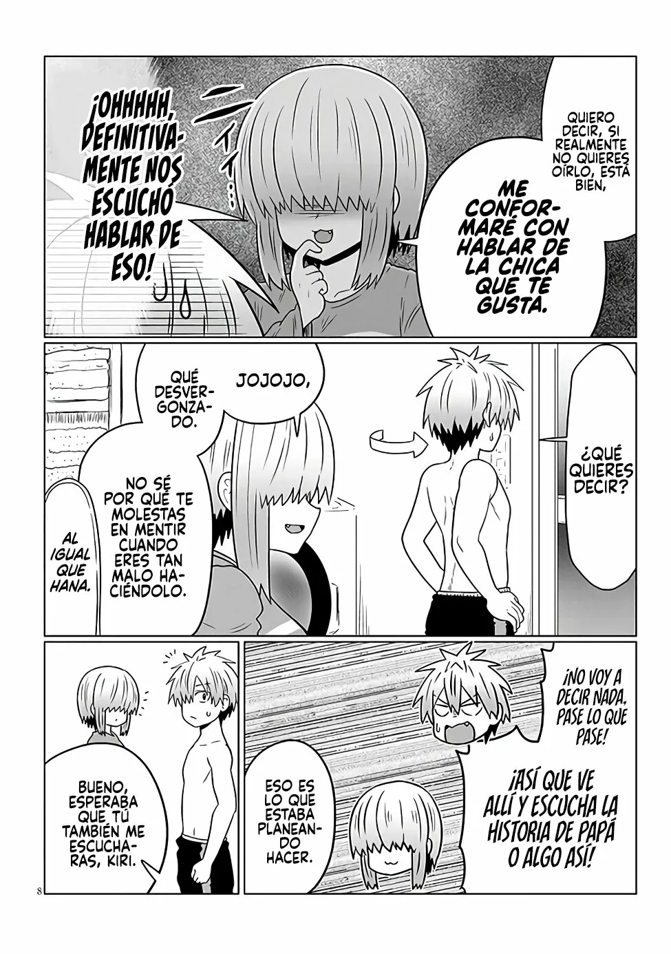 Uzaki-chan wa Asobitai! Capítulo 97 - Page 9