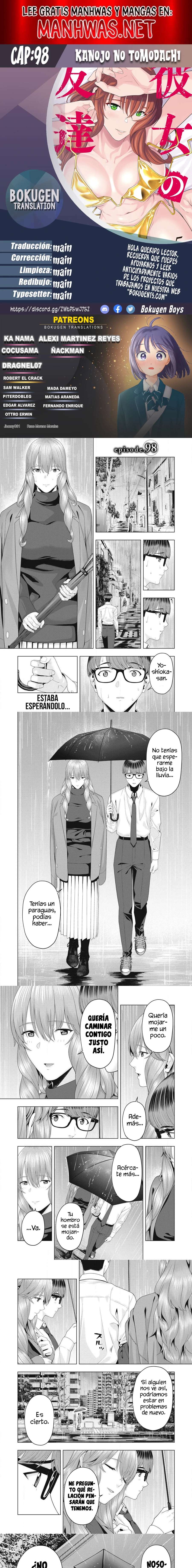 Kanojo no Tomodachi (JYURA) Capítulo 98 - Page 1