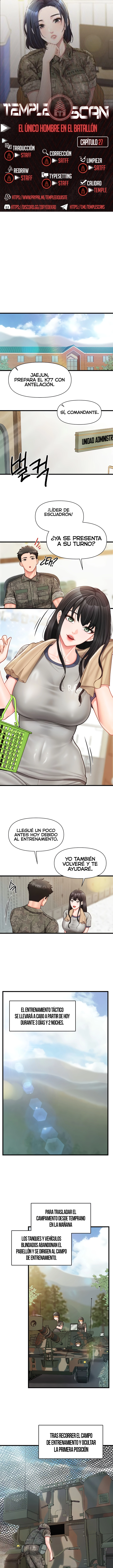 El único hombre en la unidad militar Capítulo 27 - Page 1