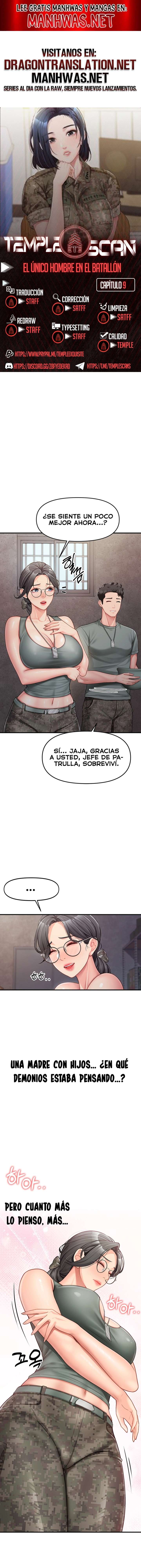 El único hombre en la unidad militar Capítulo 9 - Page 1