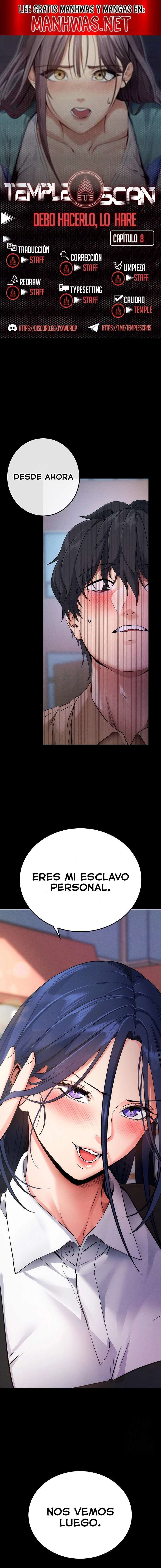 Hazlo por mí Capítulo 8 - Page 1