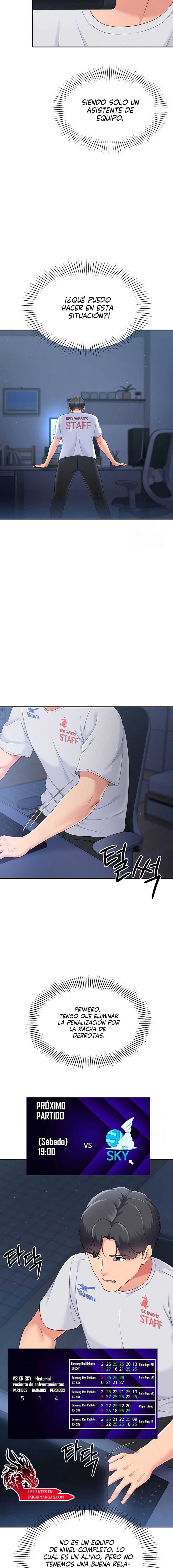 Configurando A Mi Equipo De Voleybol Capítulo 15 - Page 14