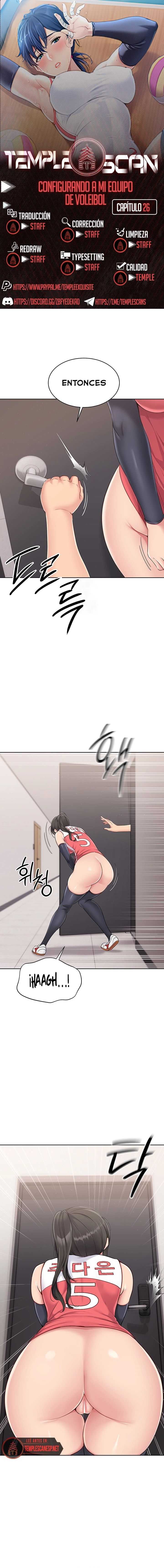 Configurando A Mi Equipo De Voleybol Capítulo 26 - Page 1