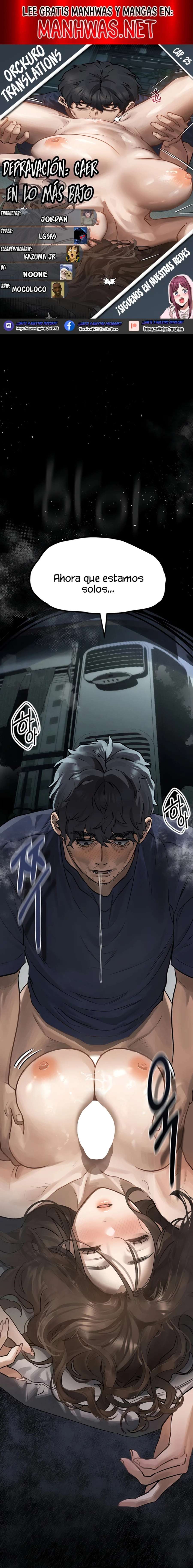 Depravación: caer en lo más bajo Capítulo 25 - Page 1