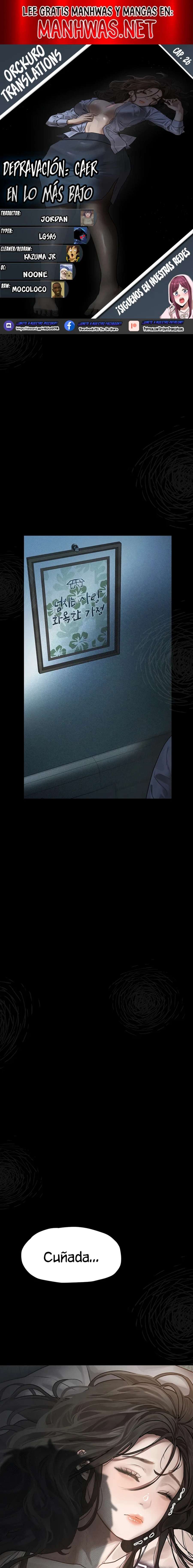 Depravación: caer en lo más bajo Capítulo 26 - Page 1