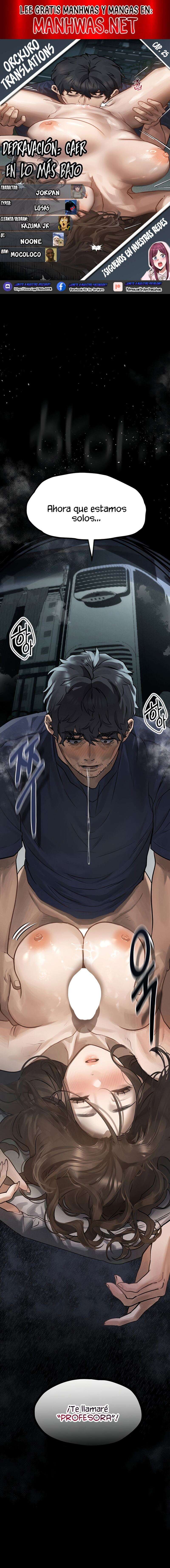 Depravación: caer en lo más bajo Capítulo 28 - Page 1