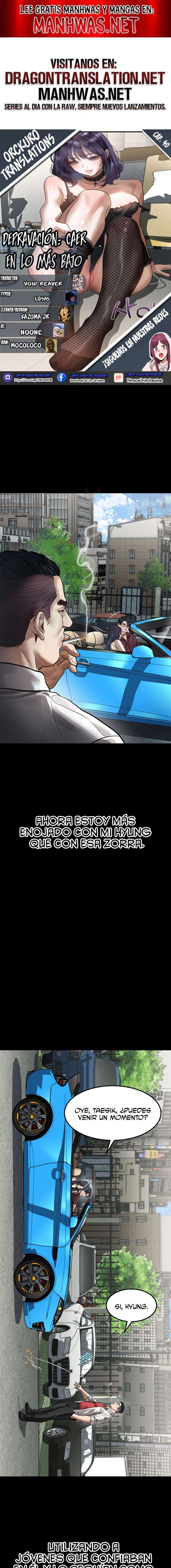 Depravación: caer en lo más bajo Capítulo 40 - Page 1