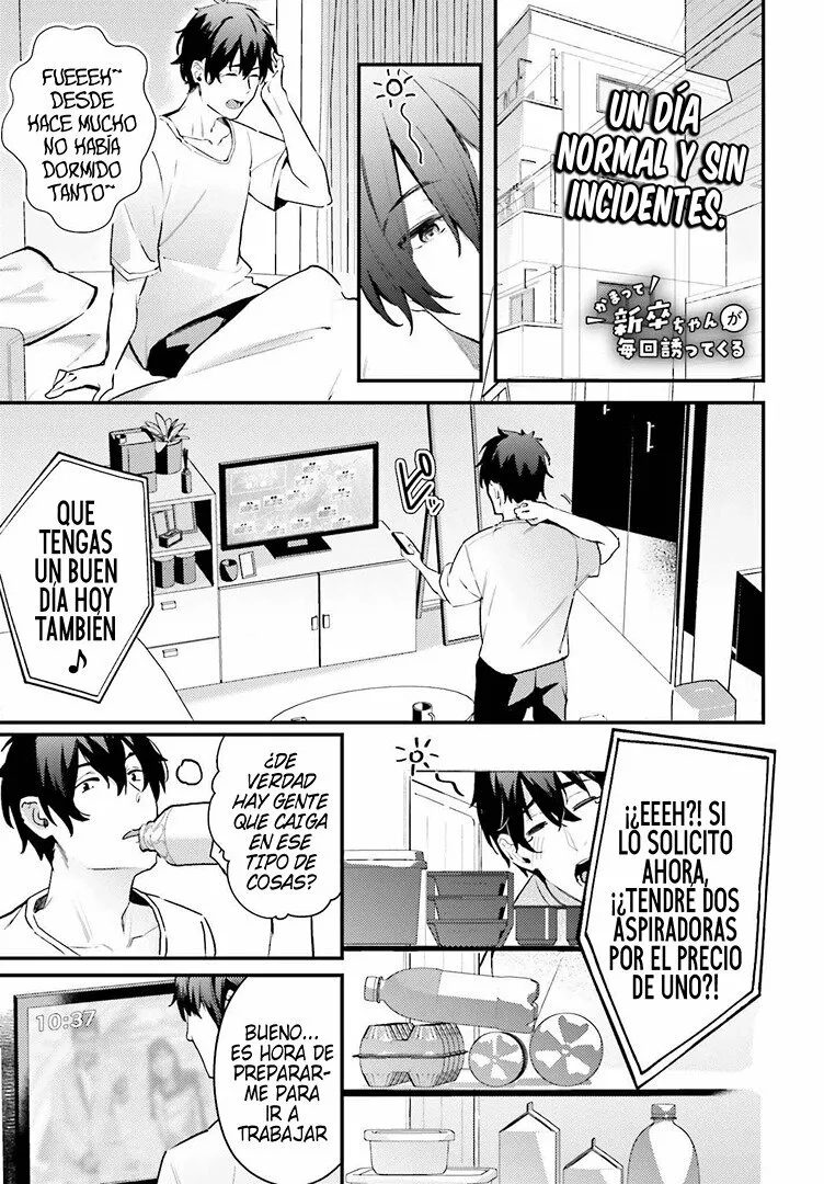 Kamatte Shinsotsu-chan ga Maikai Sasottekuru Capítulo 4 - Page 3