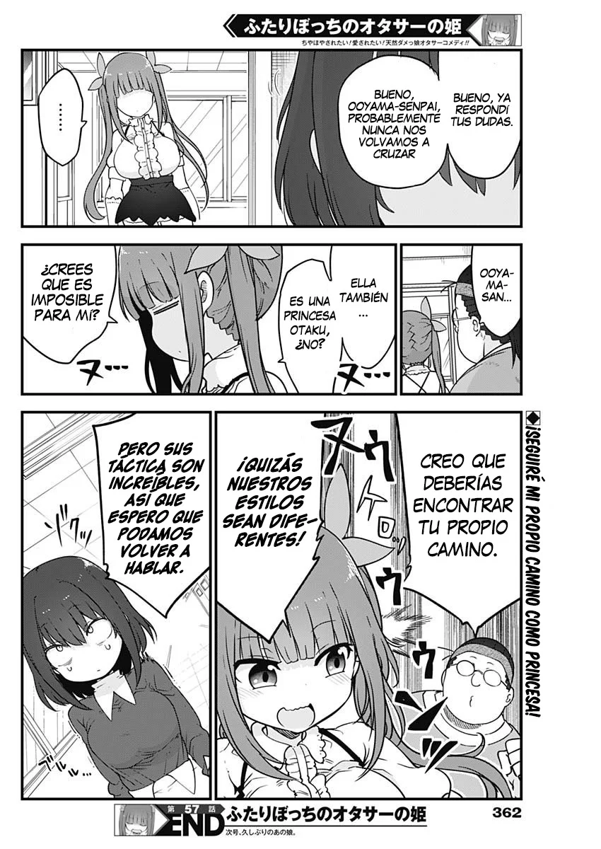 Futaribocchi no Otasaa no Hime Capítulo 57 - Page 9