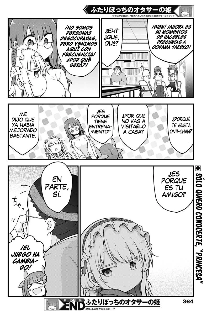 Futaribocchi no Otasaa no Hime Capítulo 58 - Page 9