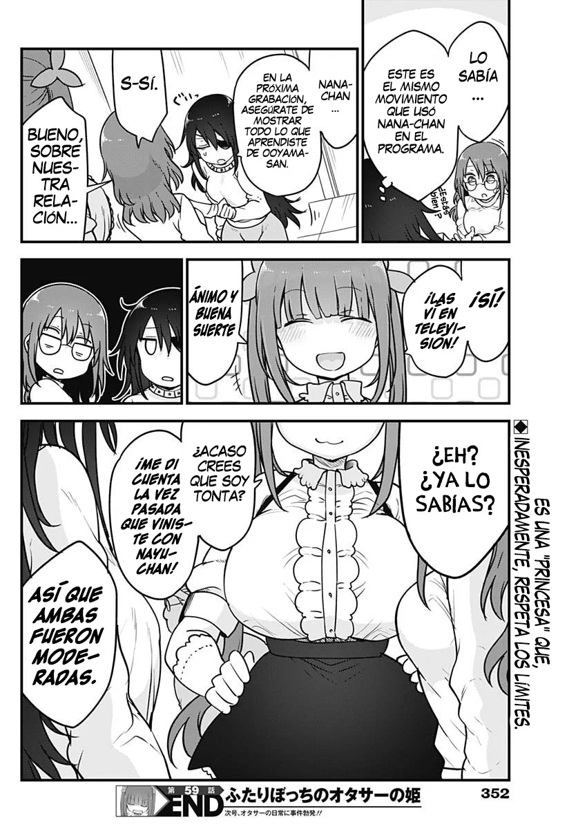 Futaribocchi no Otasaa no Hime Capítulo 59 - Page 9