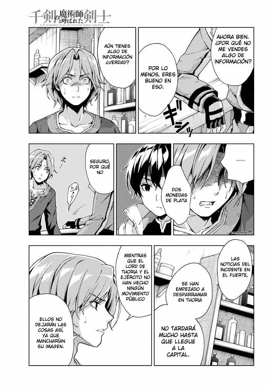 Senken no Majutsushi to Yobareta Kenshi Capítulo 13 - Page 28