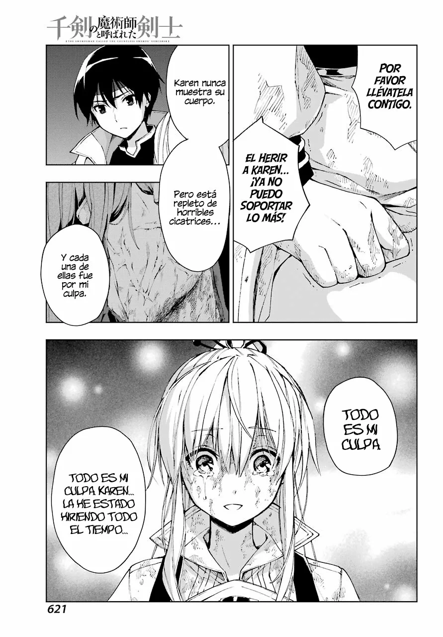 Senken no Majutsushi to Yobareta Kenshi Capítulo 27 - Page 28