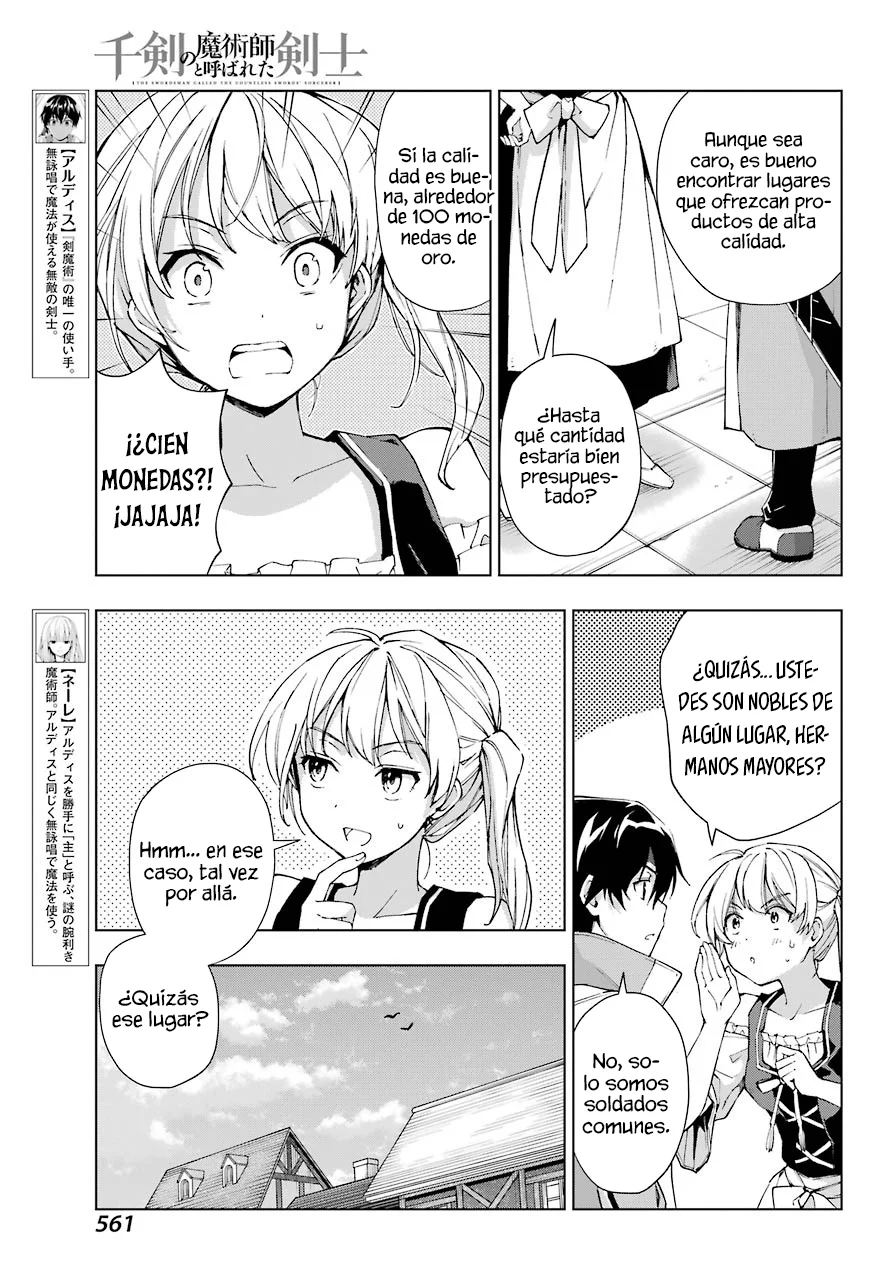 Senken no Majutsushi to Yobareta Kenshi Capítulo 31 - Page 6