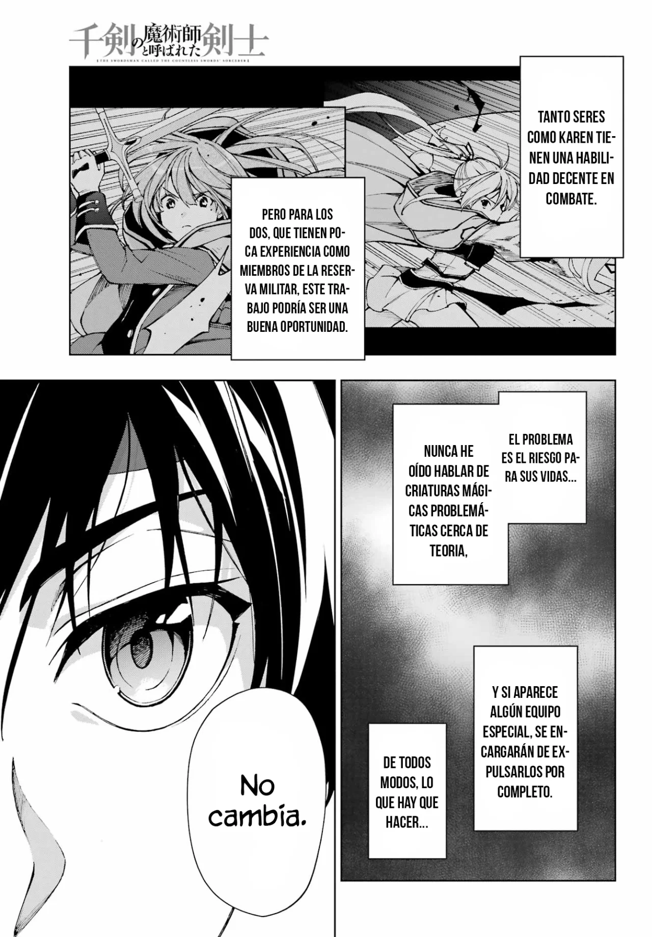 Senken no Majutsushi to Yobareta Kenshi Capítulo 34 - Page 22