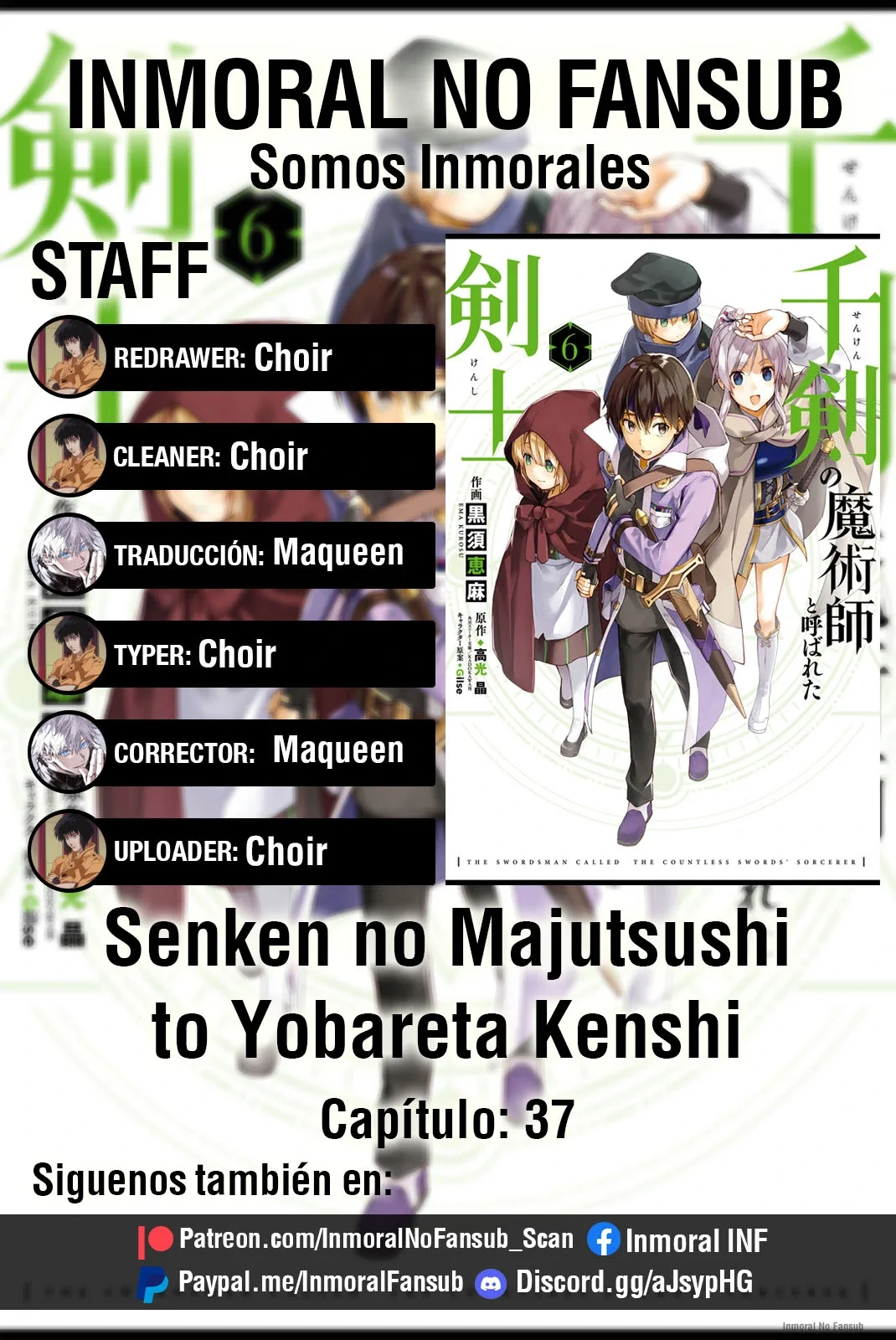 Senken no Majutsushi to Yobareta Kenshi Capítulo 37 - Page 24