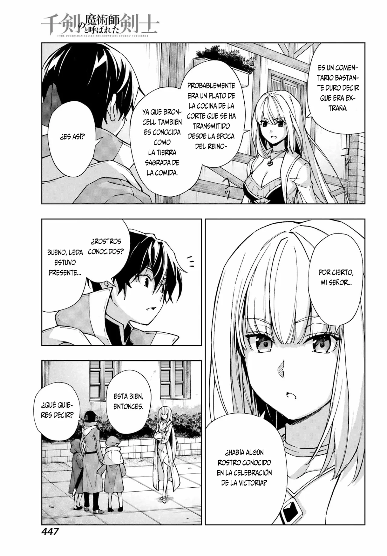 Senken no Majutsushi to Yobareta Kenshi Capítulo 47 - Page 23