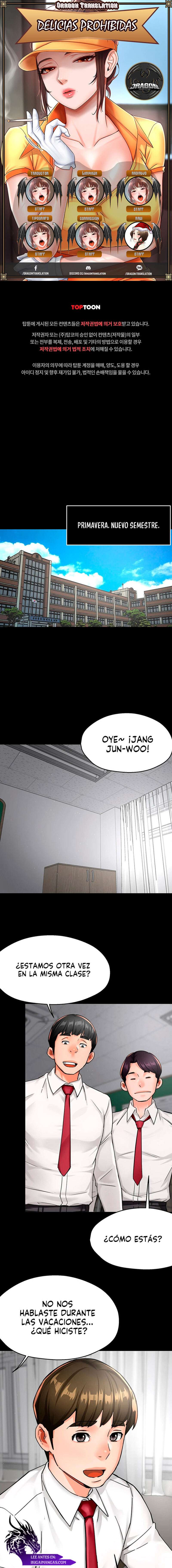 Delicias prohibidas Capítulo 31 - Page 1