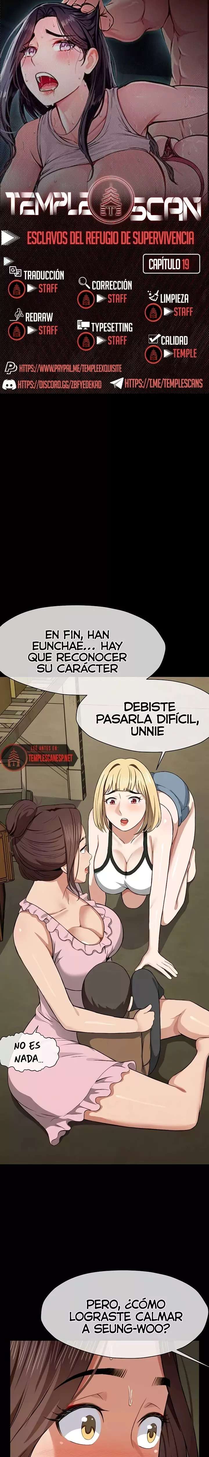 Esclavas del Refugio de Supervivencia Capítulo 19 - Page 1