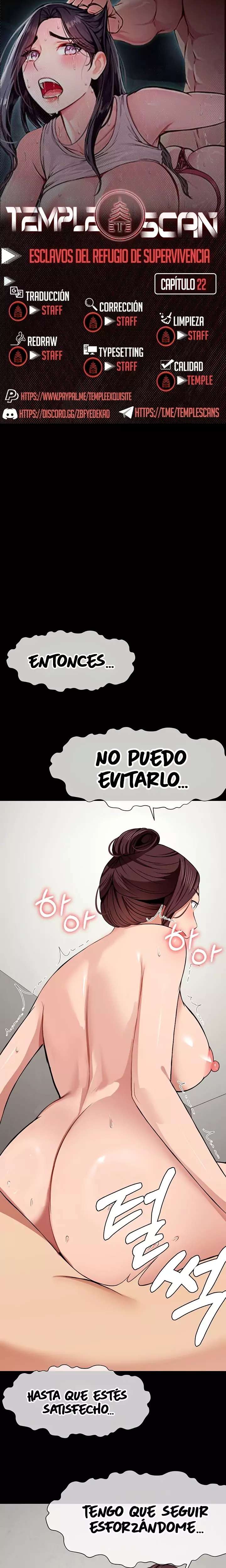Esclavas del Refugio de Supervivencia Capítulo 22 - Page 1