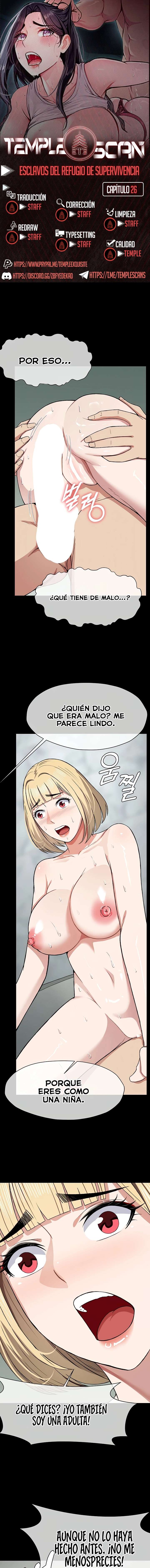Esclavas del Refugio de Supervivencia Capítulo 26 - Page 1