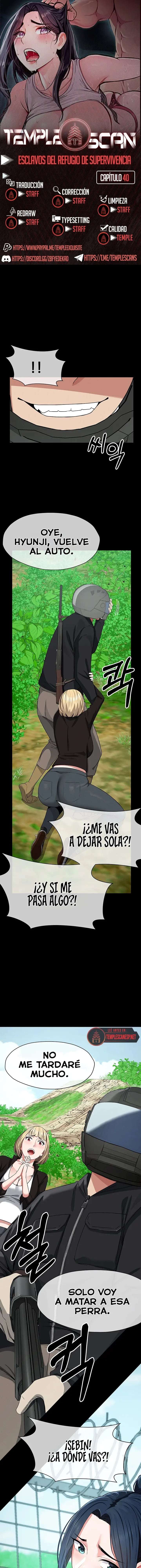 Esclavas del Refugio de Supervivencia Capítulo 40 - Page 1