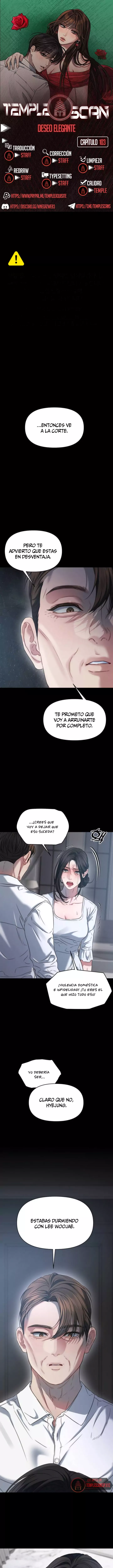 Anhelo Elegante Capítulo 103 - Page 1