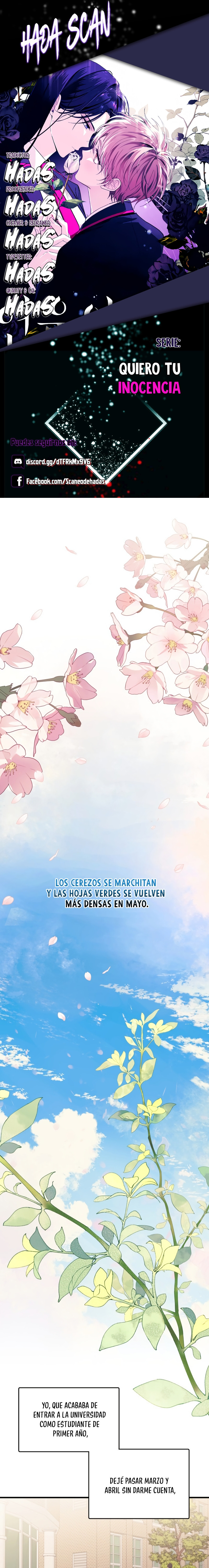 Quiero tu Inocencia Capítulo 219 - Page 1