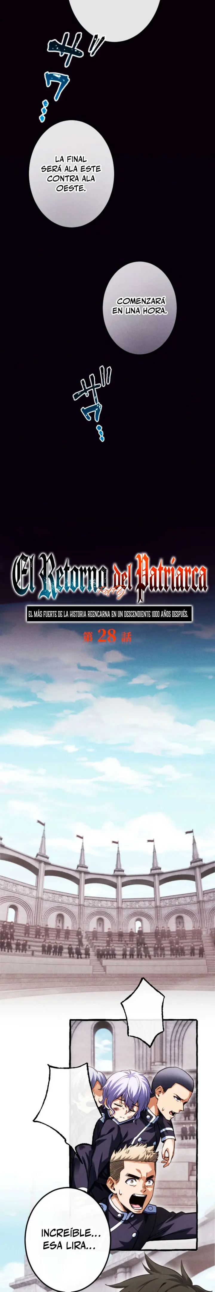 El Retorno del Patriarca: El más fuerte de la historia reencarna 1000 años después Capítulo 28 - Page 3