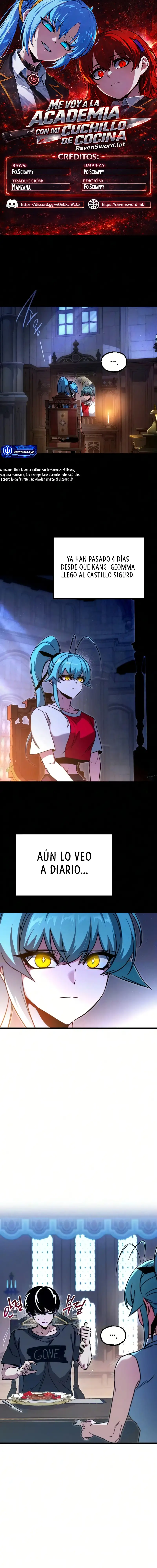 Conquistando la Academia con solo un Cuchillo de Sashimi Capítulo 78 - Page 1