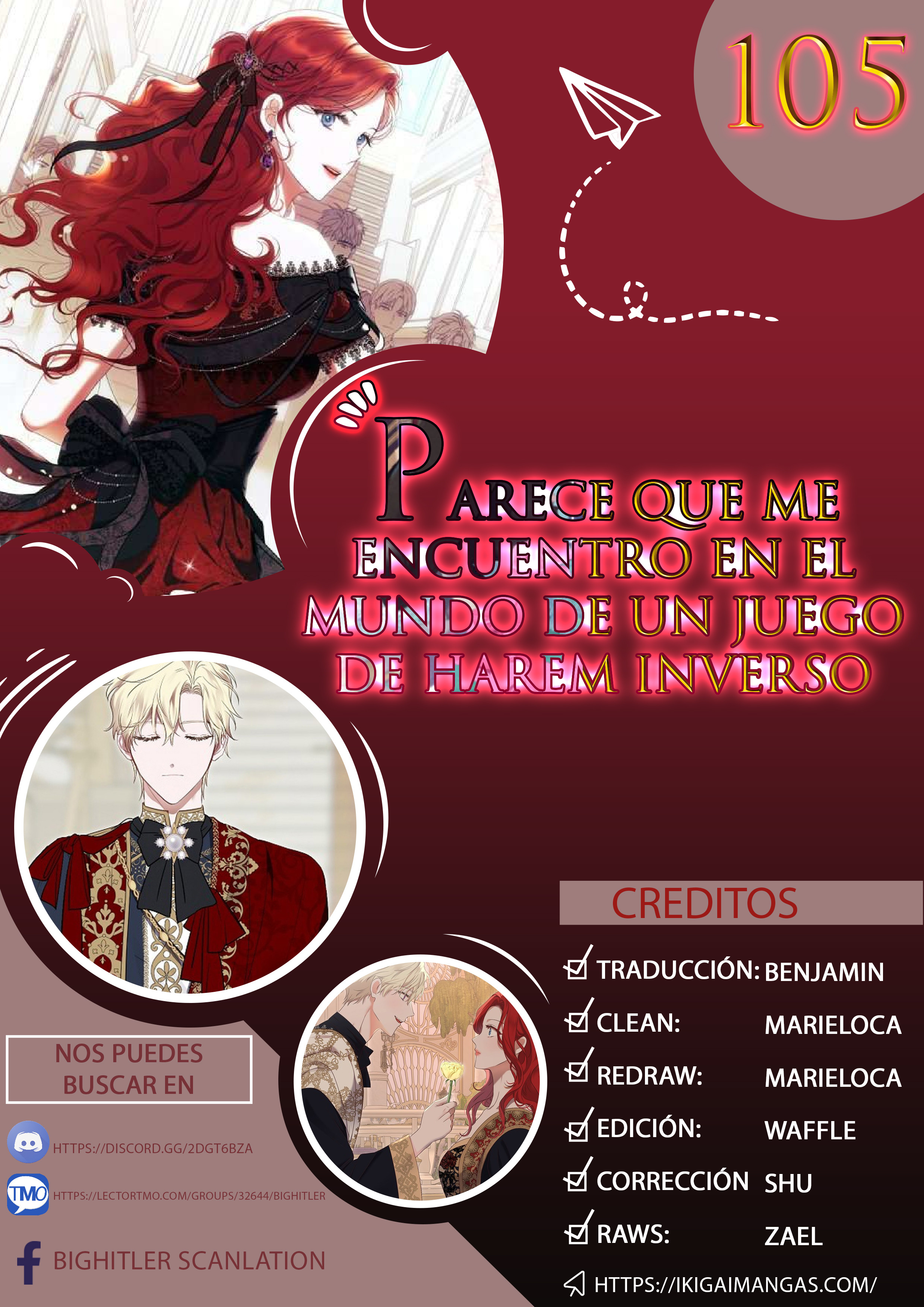 Parece que me encuentro en el mundo de un juego de harem inverso Capítulo 105 - Page 1